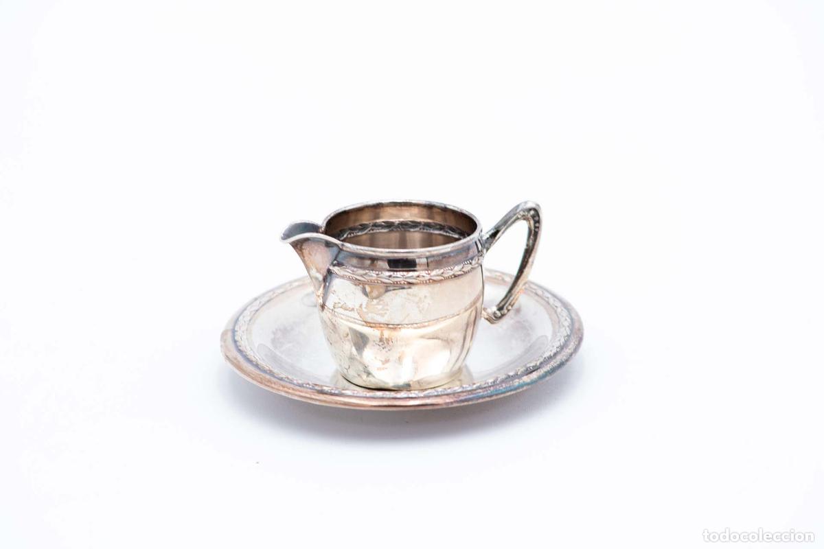 Antig&uuml;edades: taza de t&eacute; de plata - Foto 2