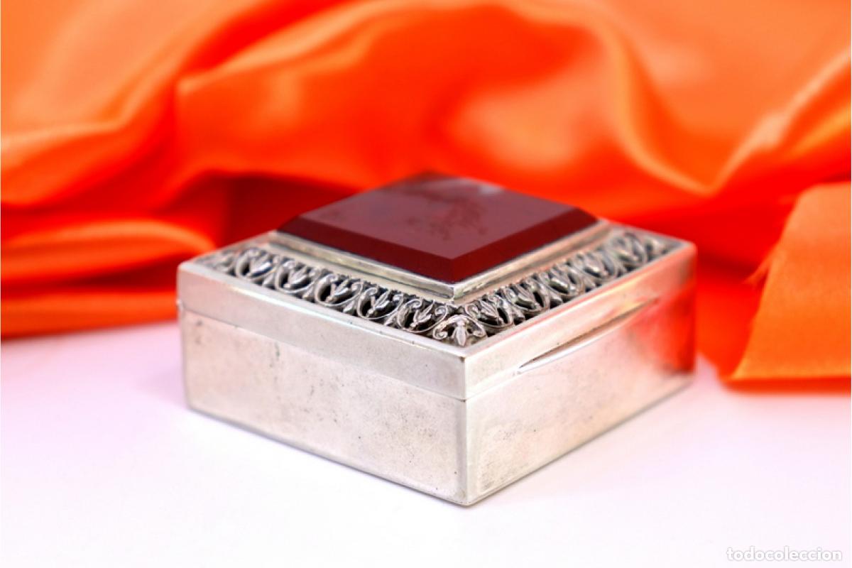 Antig&uuml;edades: Caja de plata - Foto 3