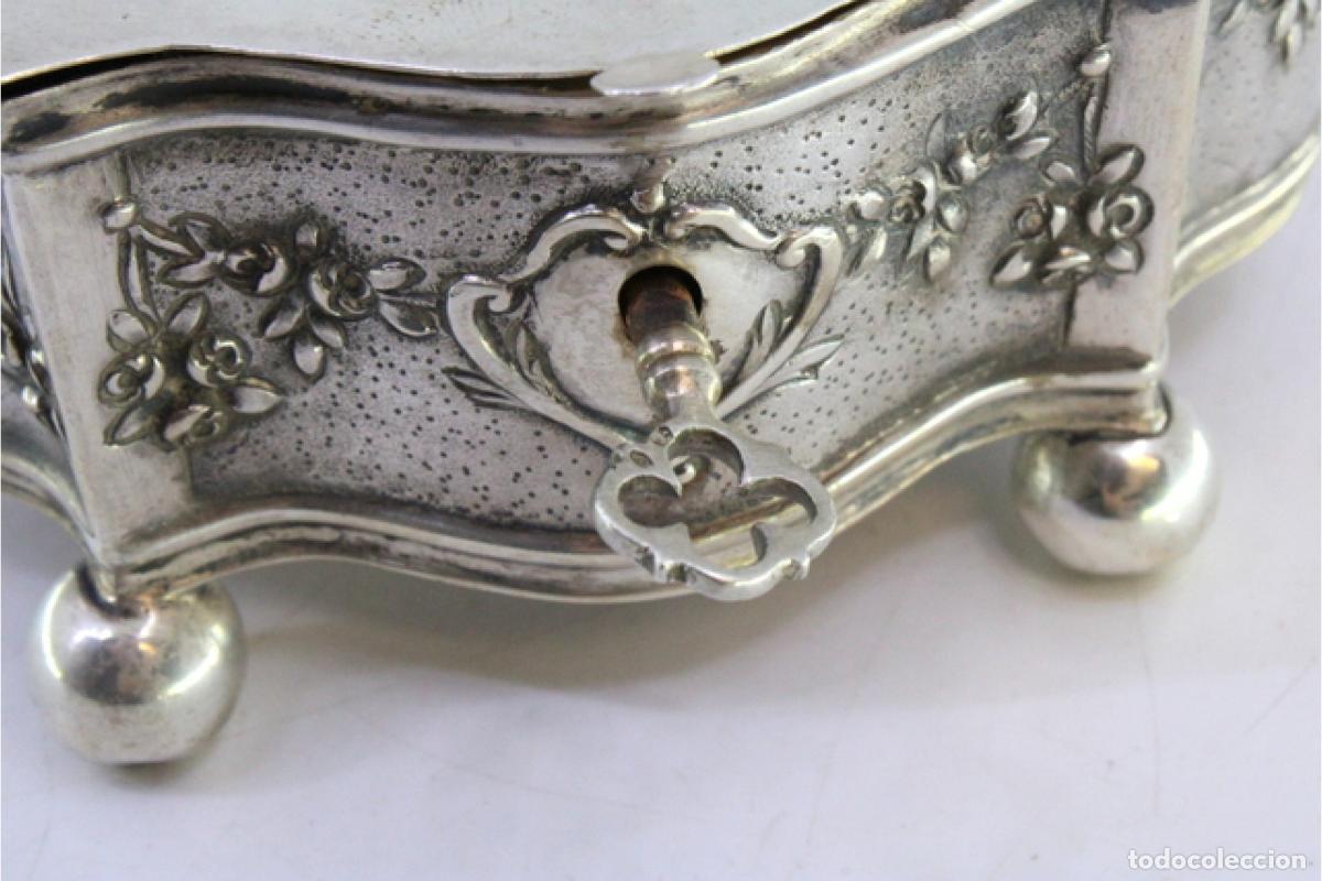 Antig&uuml;edades: joyero de plata - Foto 6
