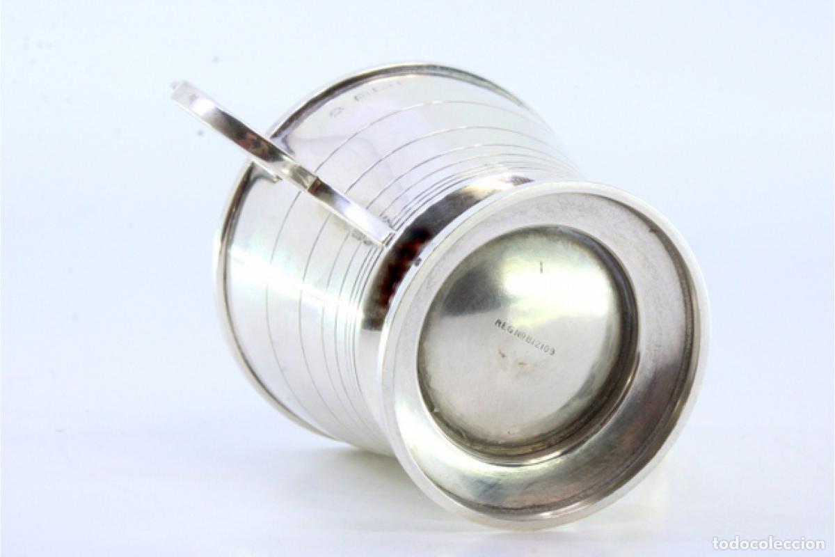 Antig&uuml;edades: taza de t&eacute; de plata - Foto 2