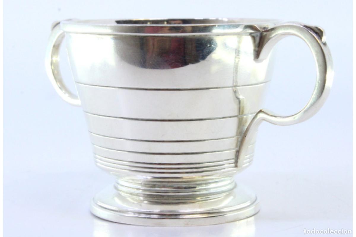 Antig&uuml;edades: taza de t&eacute; de plata - Foto 5