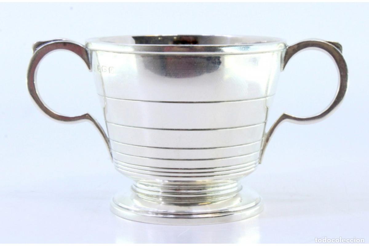 Antig&uuml;edades: taza de t&eacute; de plata - Foto 6