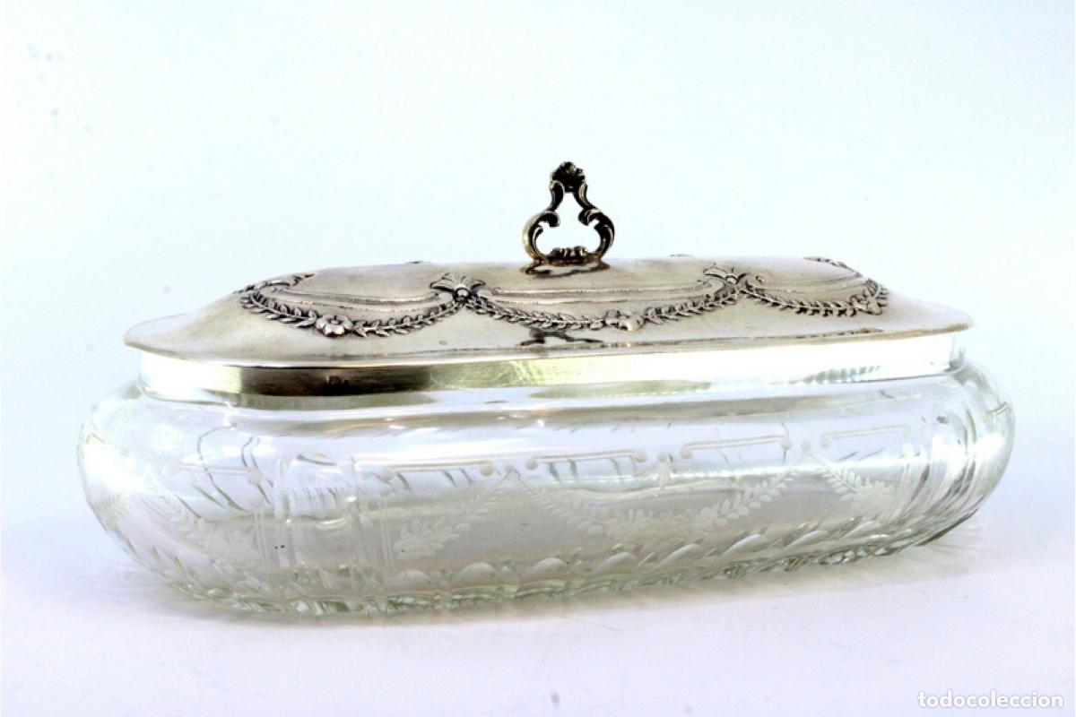 Antig&uuml;edades: jabonera de plata - Foto 8
