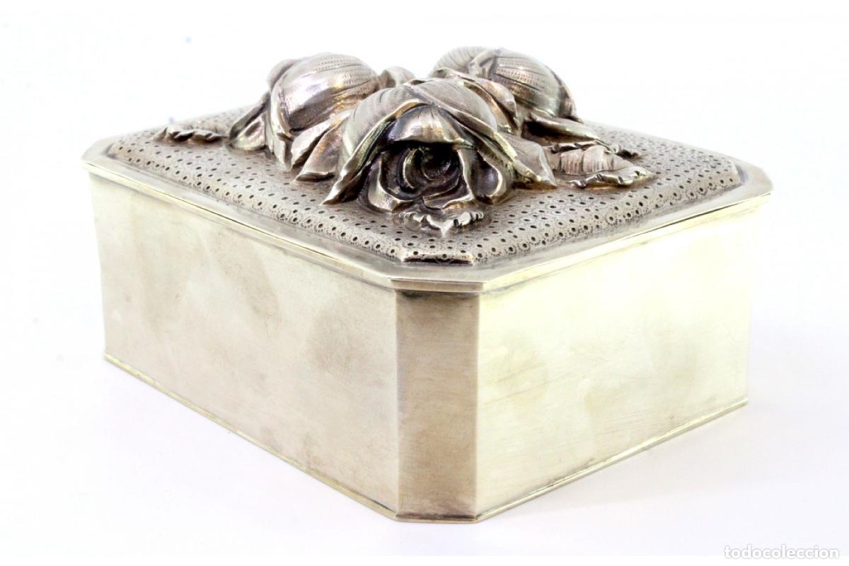 Antig&uuml;edades: Caja de plata - Foto 6