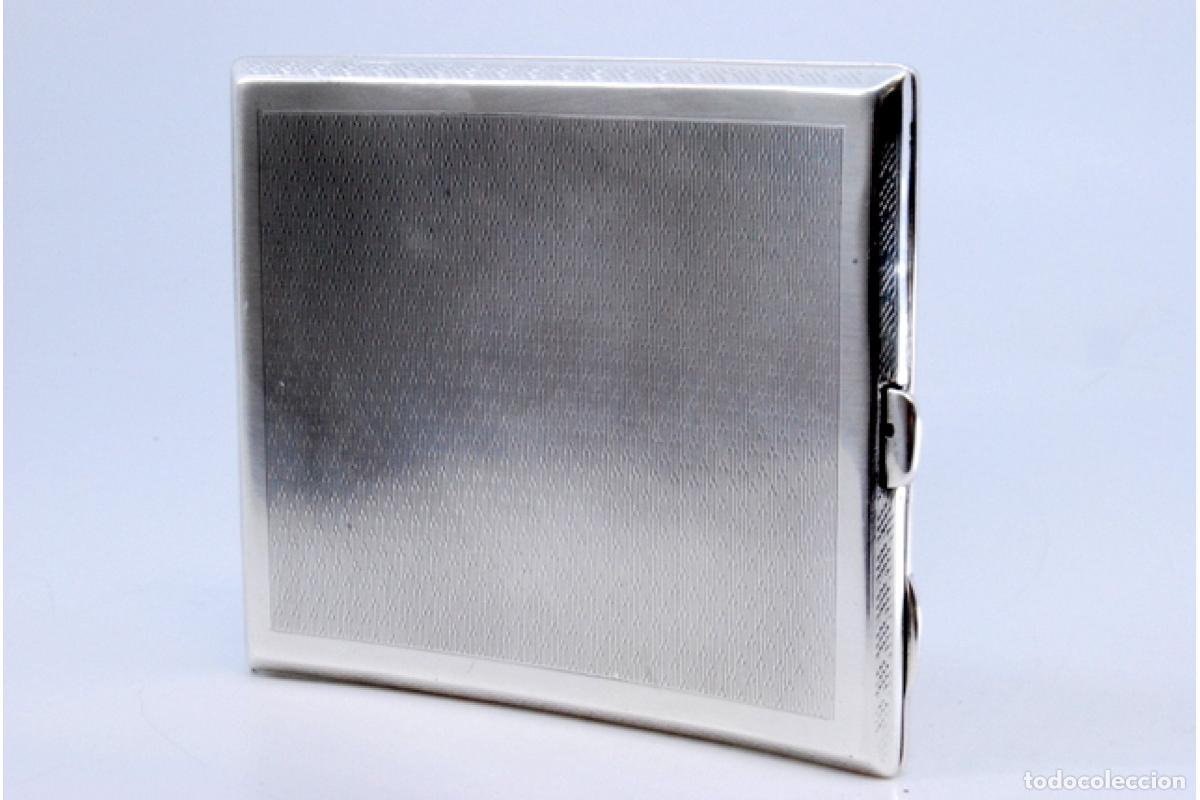 Antig&uuml;edades: Caja de cigarrillos, en plata - Foto 5