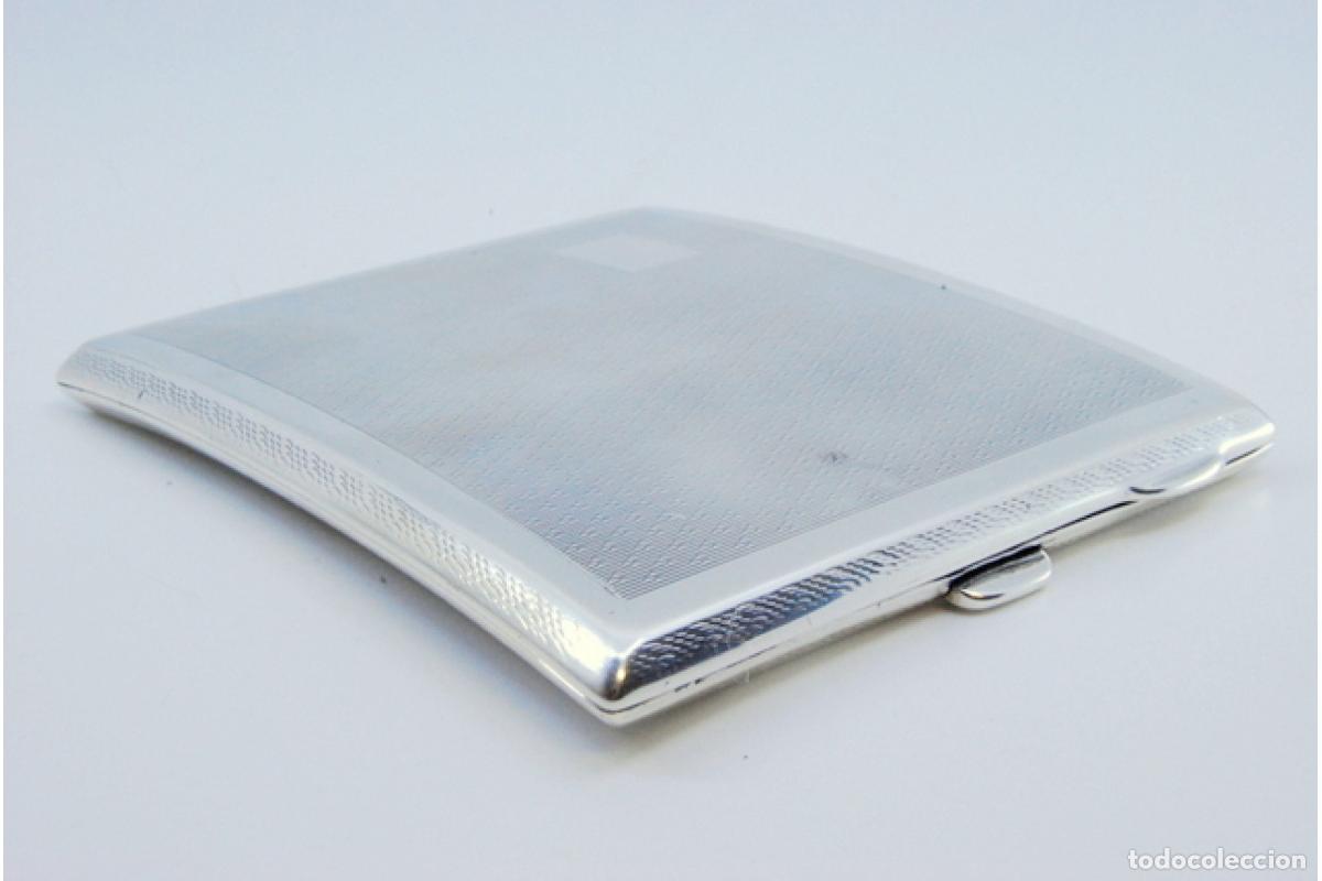 Antig&uuml;edades: Caja de cigarrillos, en plata - Foto 8