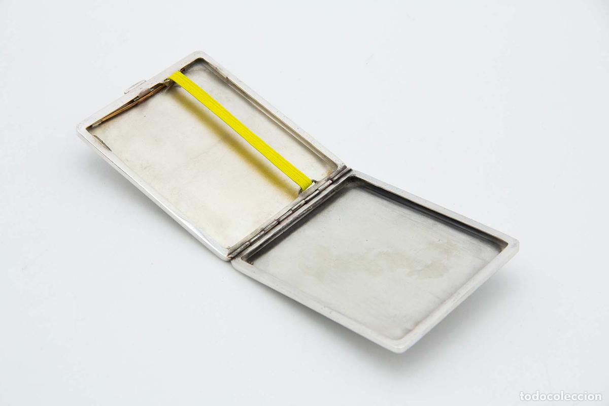 Antig&uuml;edades: Caja de cigarrillos, en plata - Foto 3