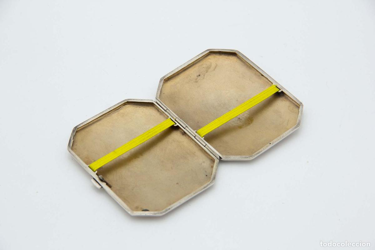 Antig&uuml;edades: Caja de cigarrillos, en plata - Foto 2