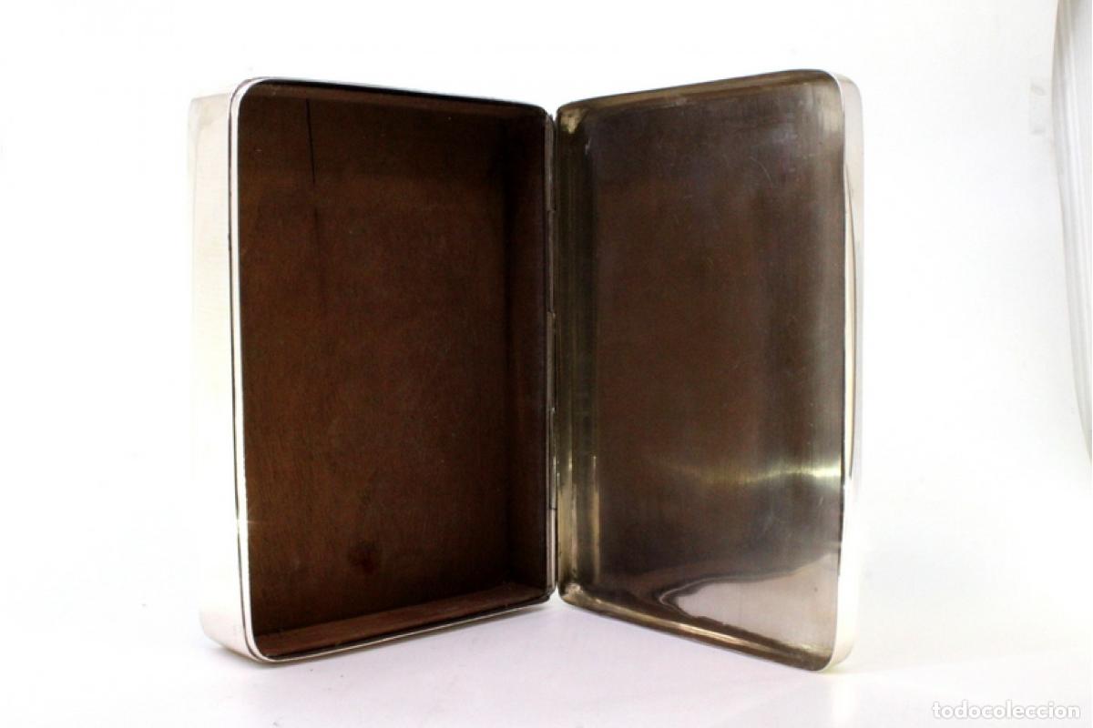 Antig&uuml;edades: Caja de tabaco, en plata - Foto 5
