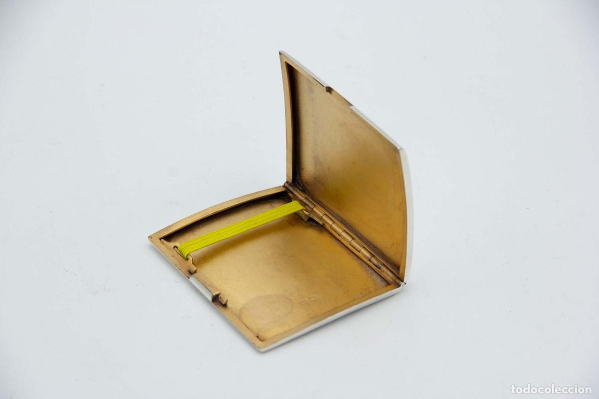 Antig&uuml;edades: Caja de cigarrillos, en plata - Foto 2