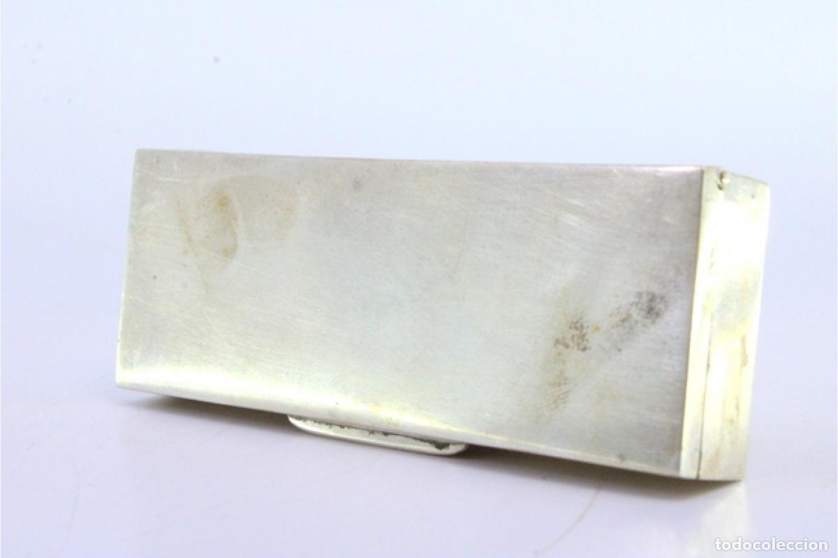 Antig&uuml;edades: Tabaquera, en plata - Foto 2