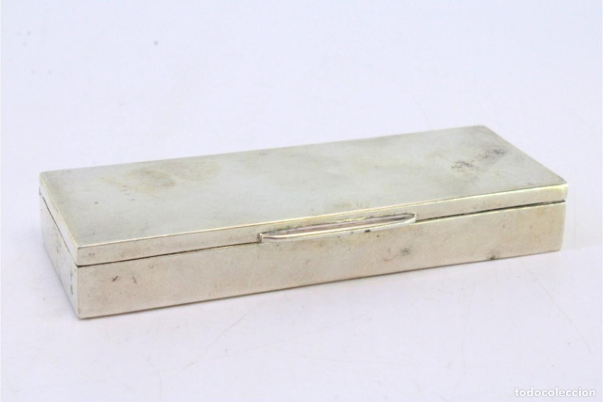 Antig&uuml;edades: Tabaquera, en plata - Foto 3