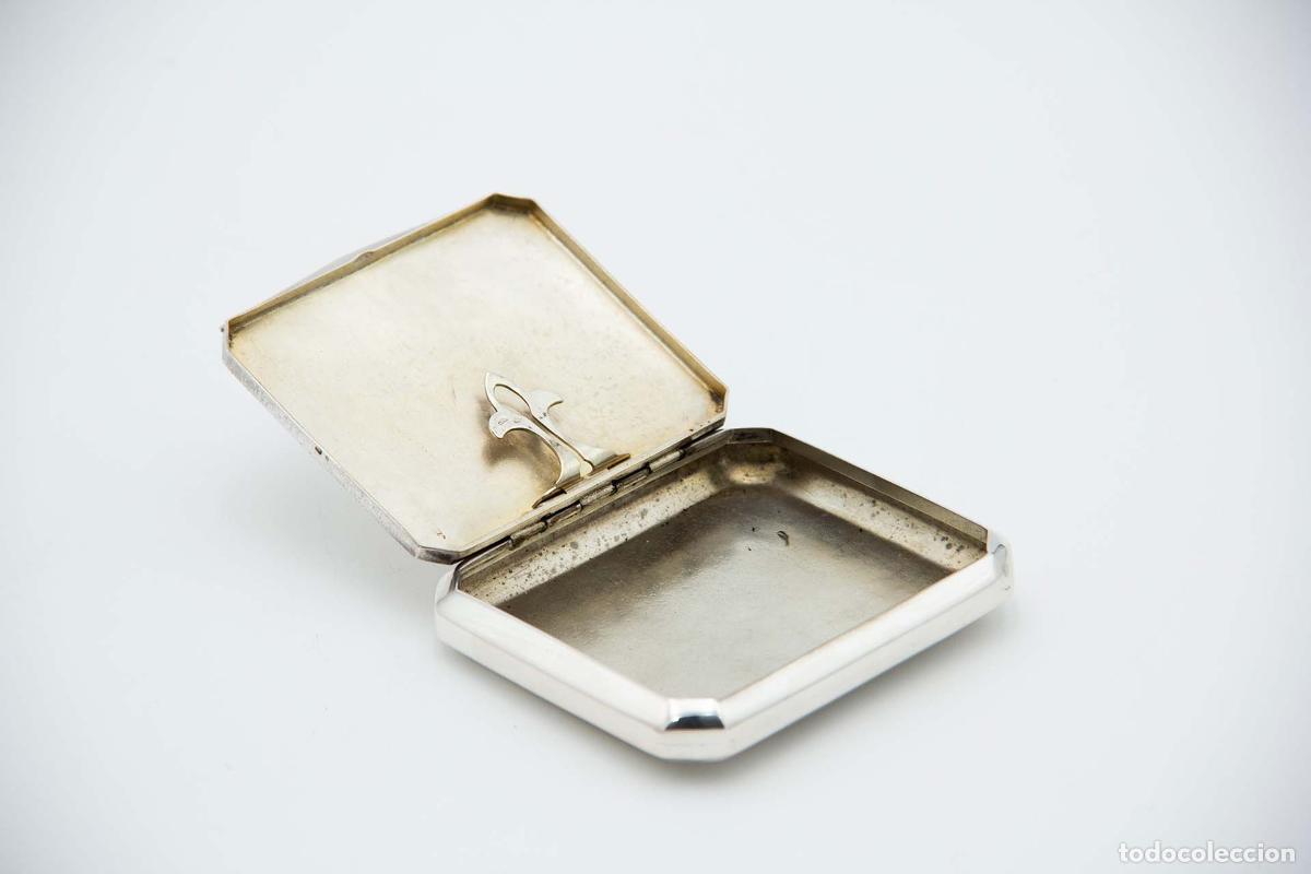 Antig&uuml;edades: Caja de tabaco, en plata - Foto 2