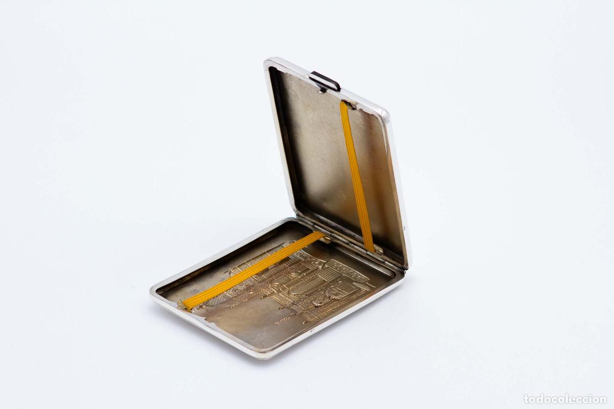 Antig&uuml;edades: Caja de cigarrillos, en plata - Foto 4
