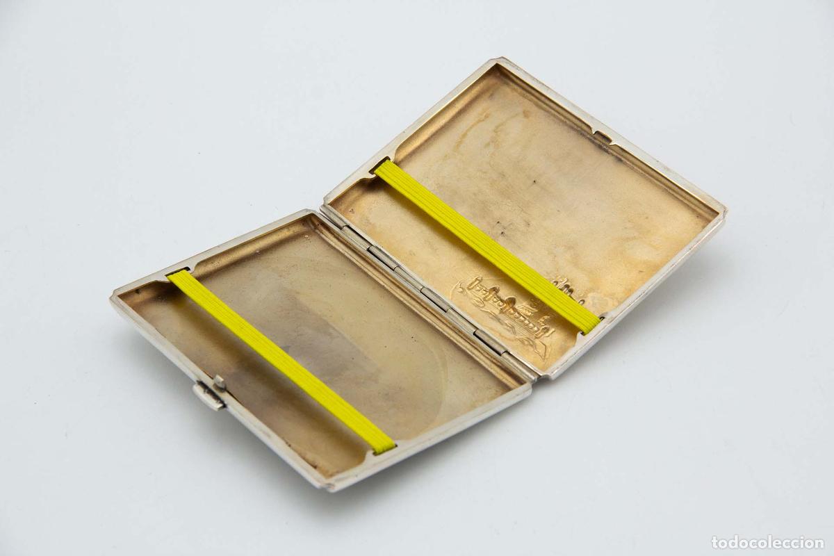 Antig&uuml;edades: Caja de cigarrillos, en plata - Foto 2