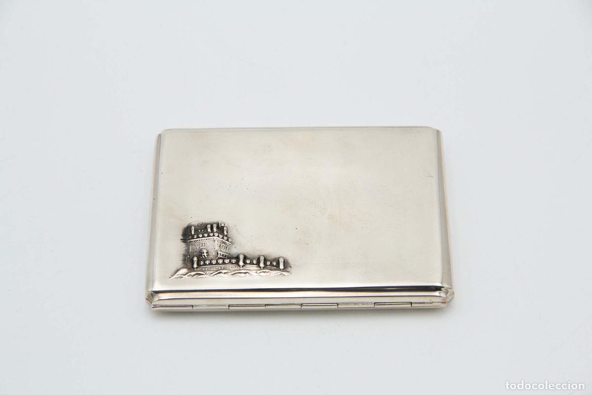 Antig&uuml;edades: Caja de cigarrillos, en plata - Foto 3
