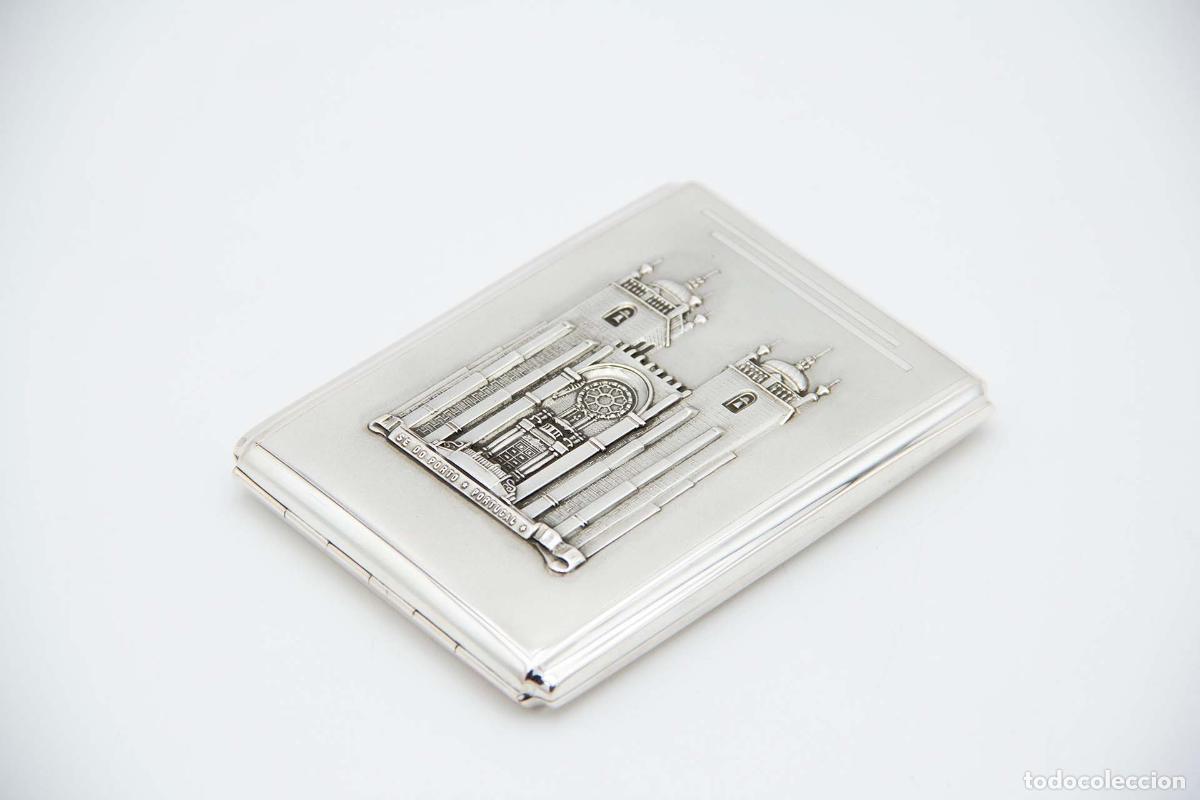 Antig&uuml;edades: Caja de cigarrillos, en plata - Foto 3