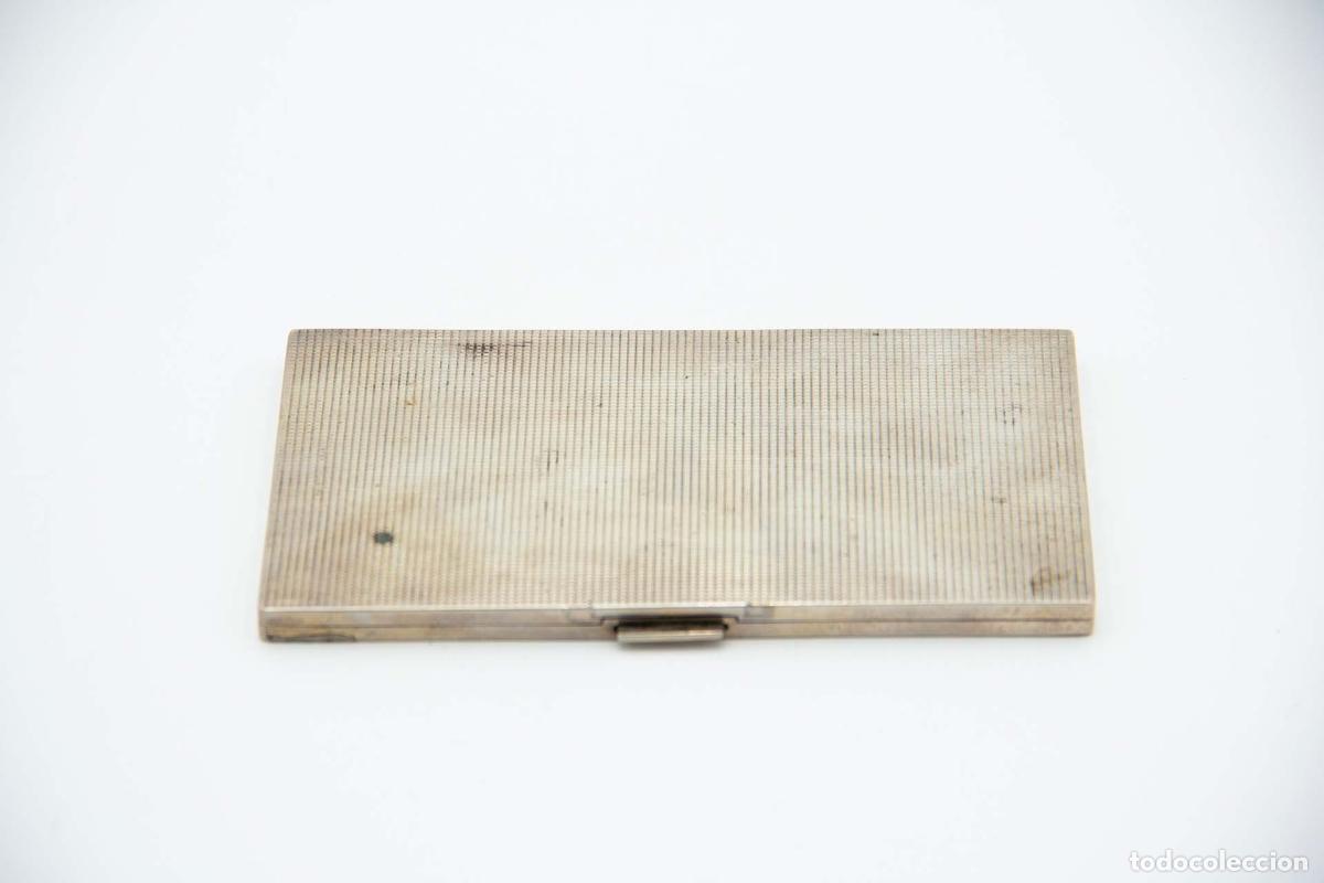 Antig&uuml;edades: Caja de cigarrillos, en plata - Foto 1