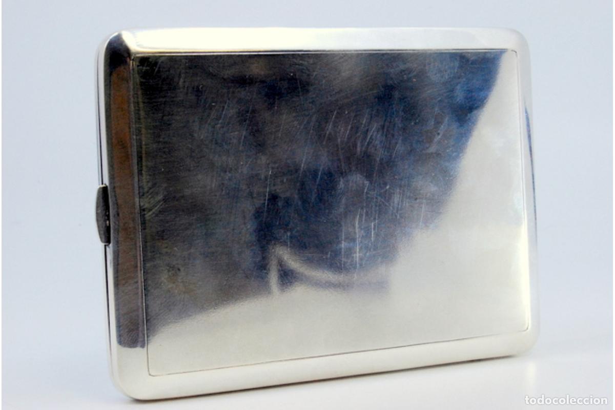 Antig&uuml;edades: Caja de cigarrillos, en plata - Foto 7