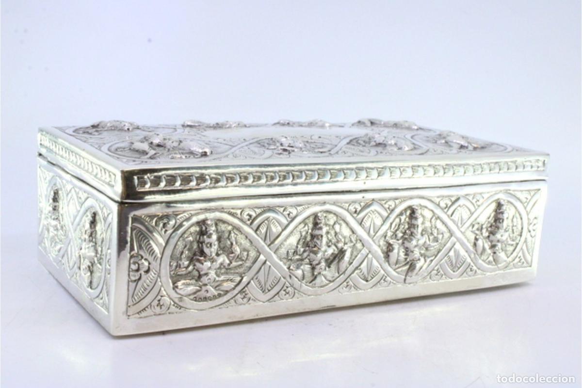 Antig&uuml;edades: Caja de plata - Foto 3