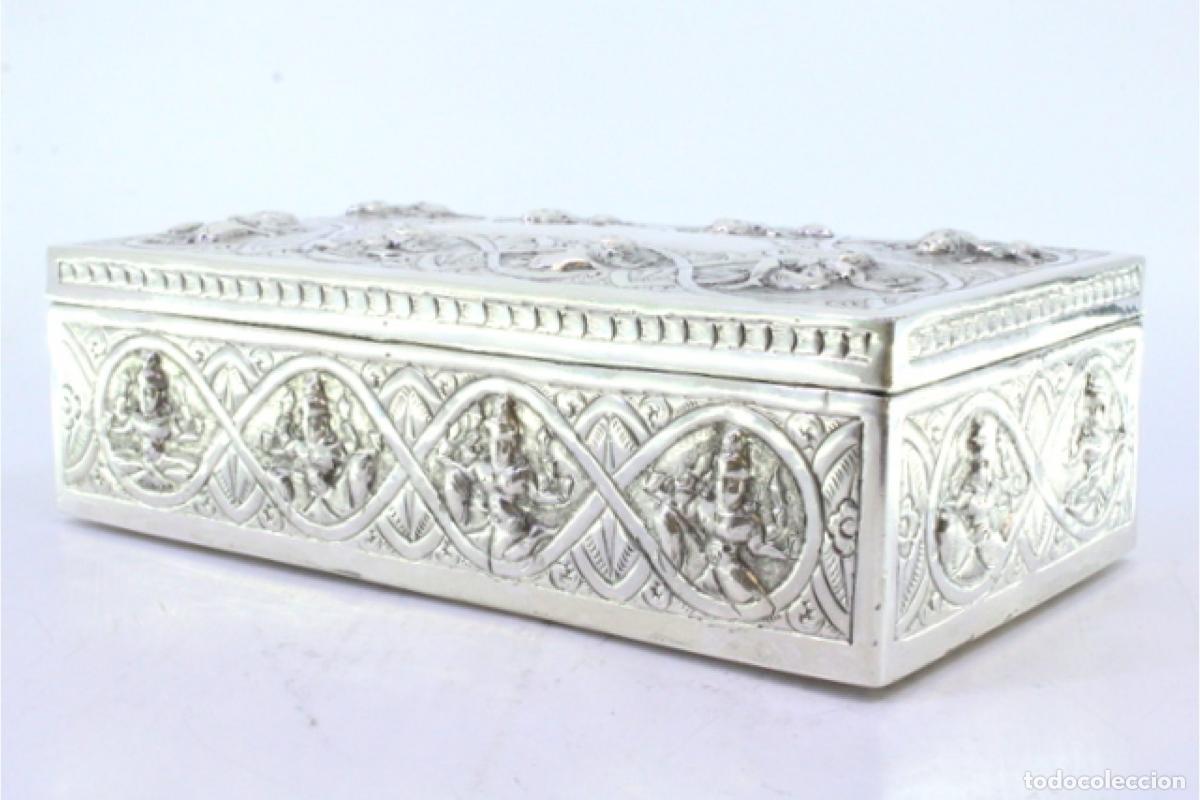 Antig&uuml;edades: Caja de plata - Foto 4
