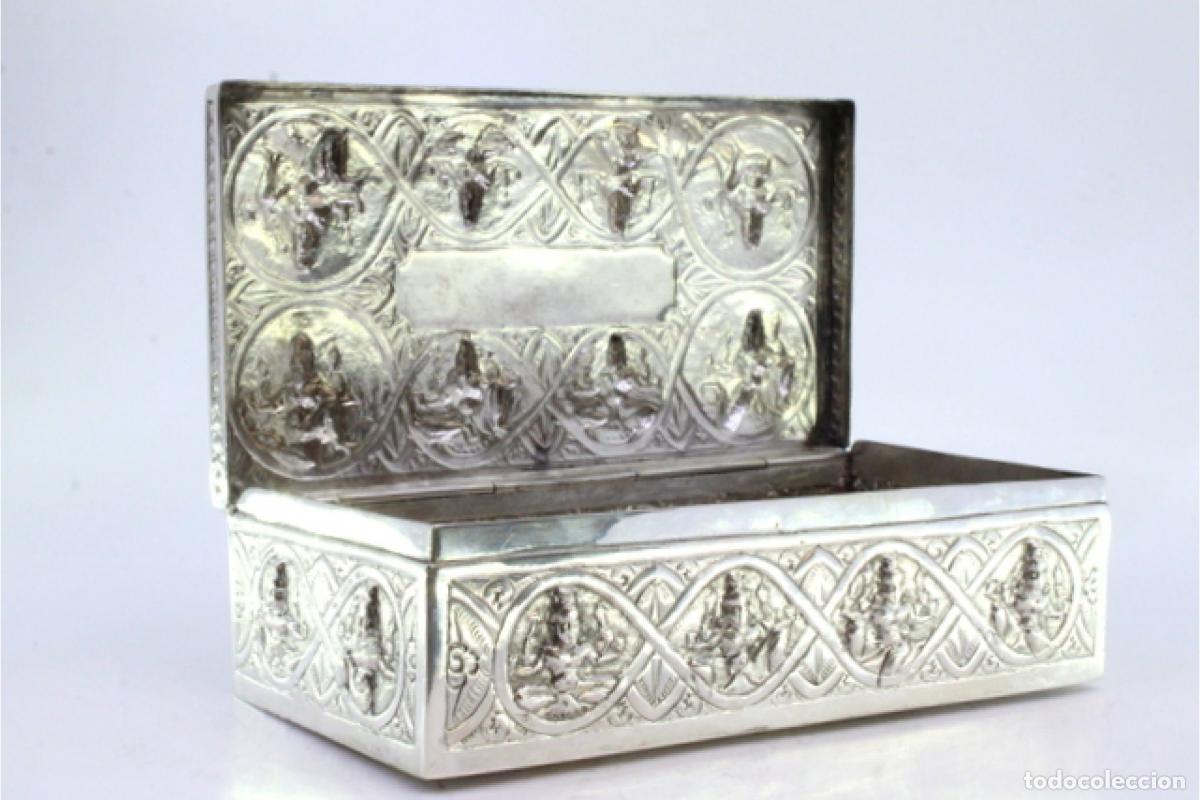 Antig&uuml;edades: Caja de plata - Foto 7