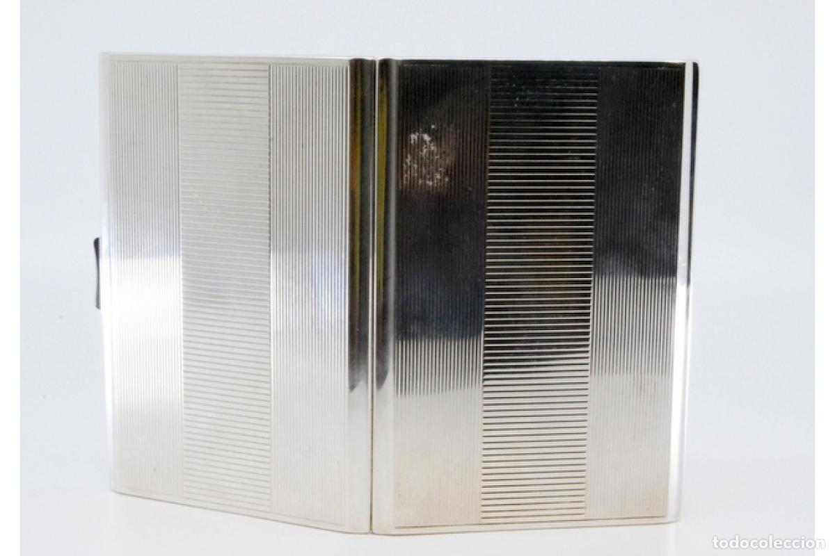 Antig&uuml;edades: Caja de cigarrillos, en plata - Foto 5