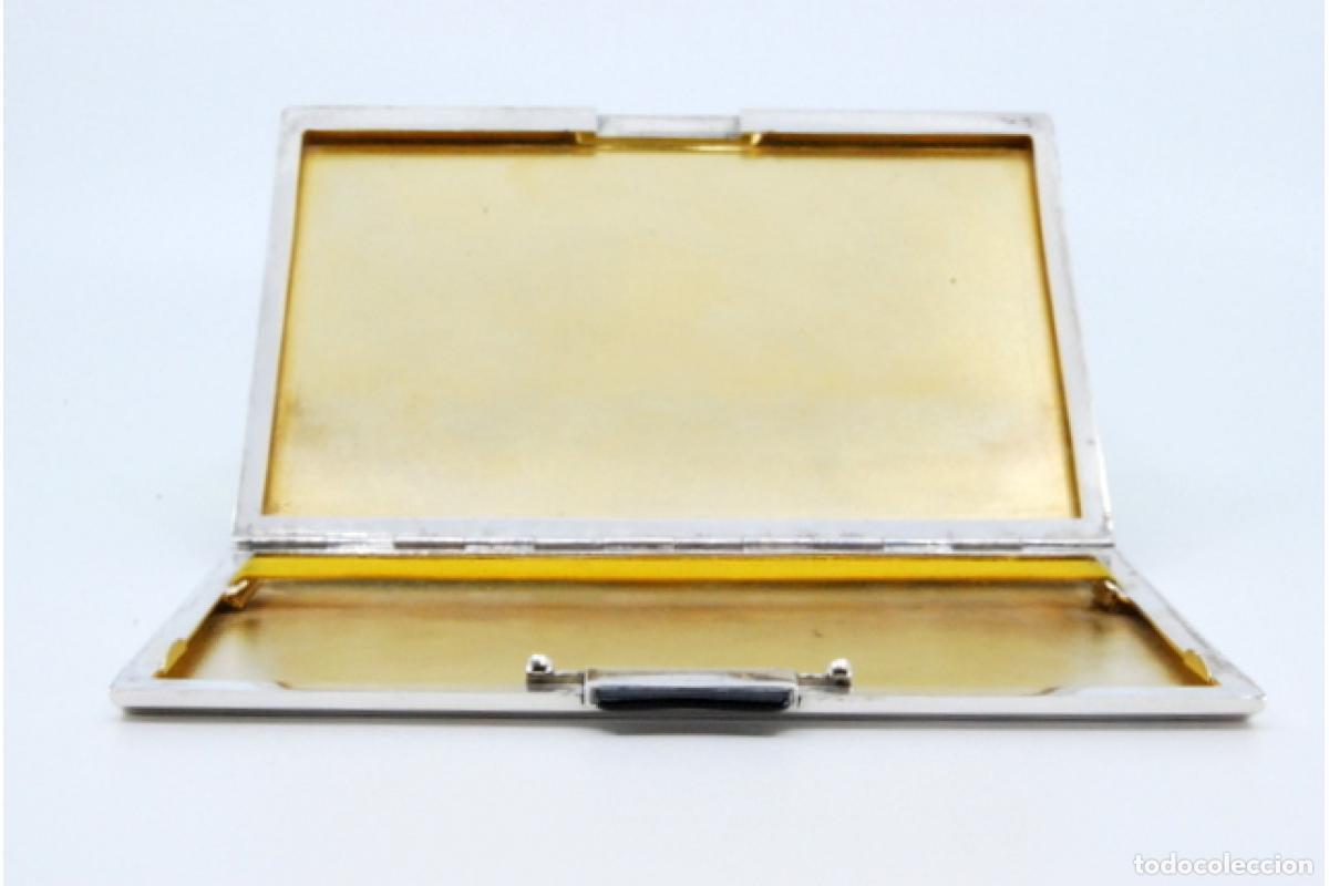 Antig&uuml;edades: Caja de cigarrillos, en plata - Foto 6