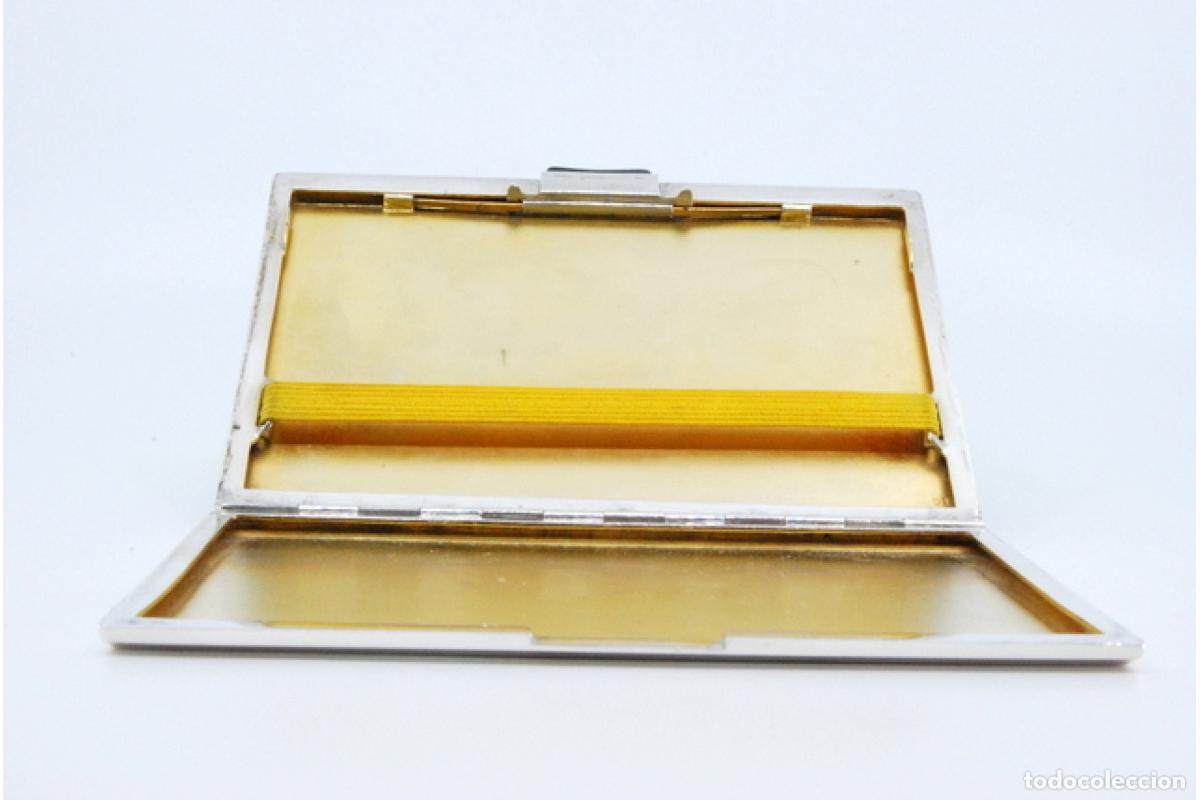 Antig&uuml;edades: Caja de cigarrillos, en plata - Foto 7