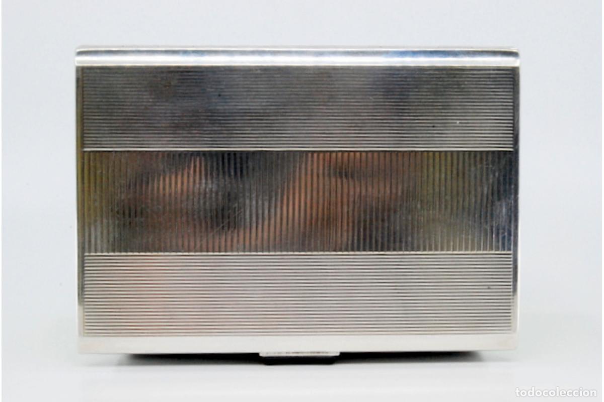 Antig&uuml;edades: Caja de cigarrillos, en plata - Foto 8