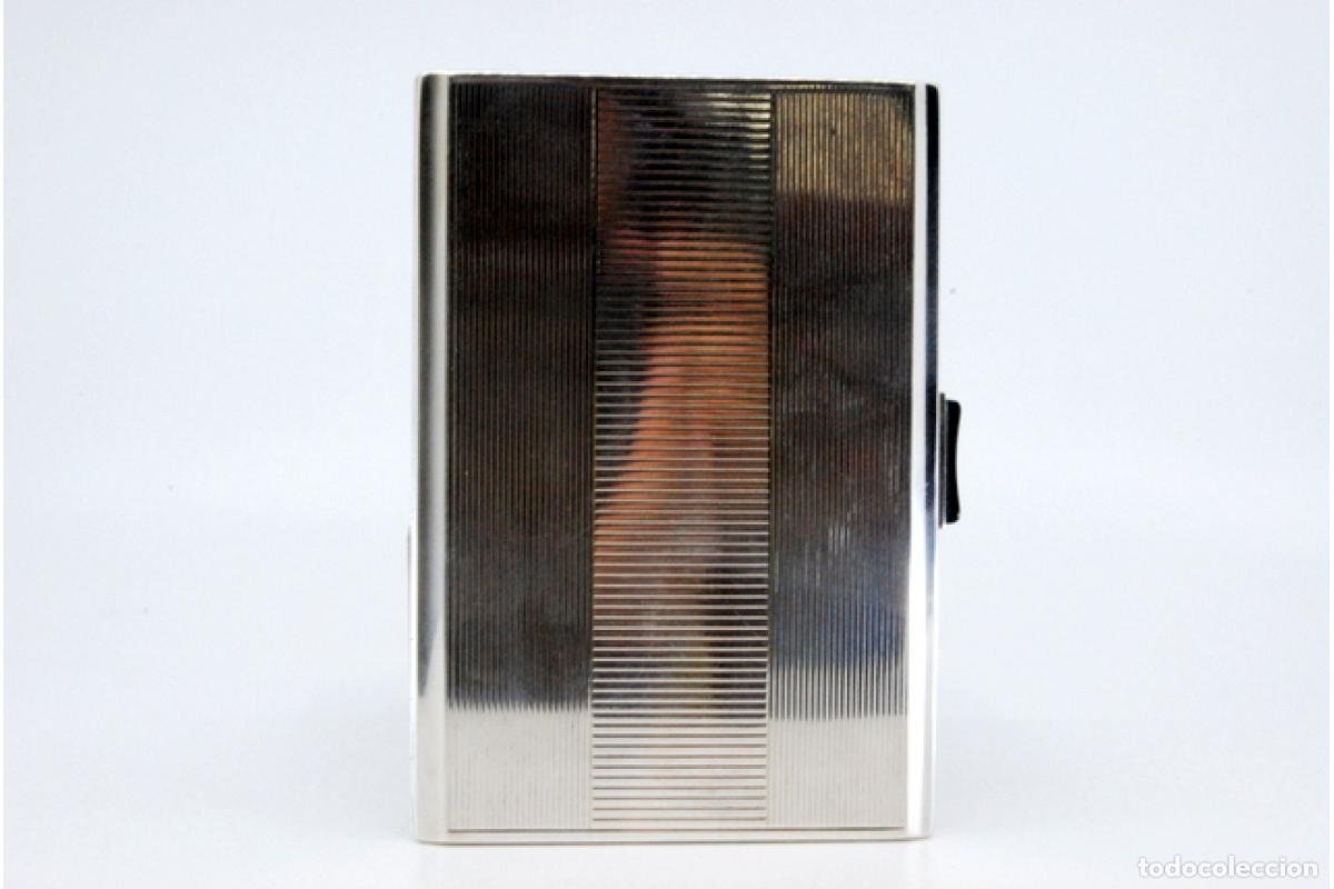 Antig&uuml;edades: Caja de cigarrillos, en plata - Foto 9