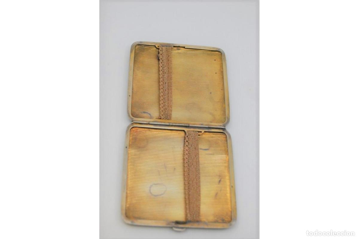 Antig&uuml;edades: Caja de cigarrillos, en plata - Foto 4