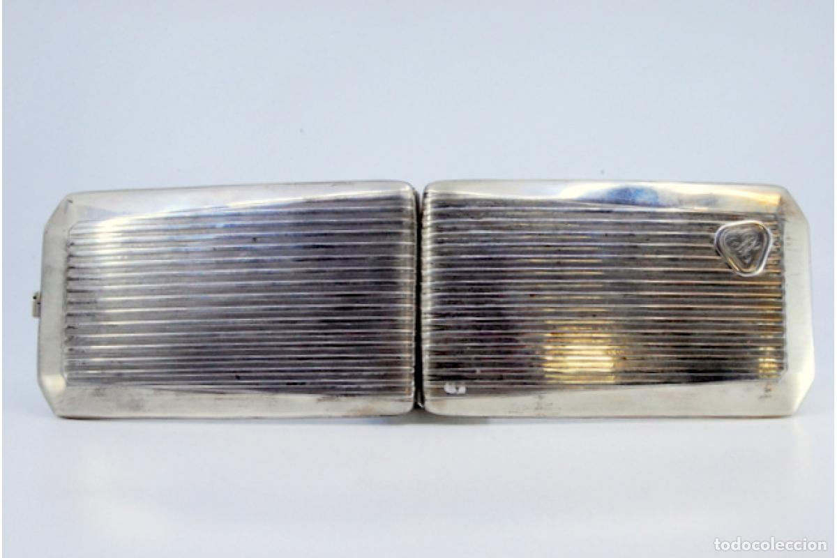 Antig&uuml;edades: Caja de cigarrillos, en plata - Foto 6