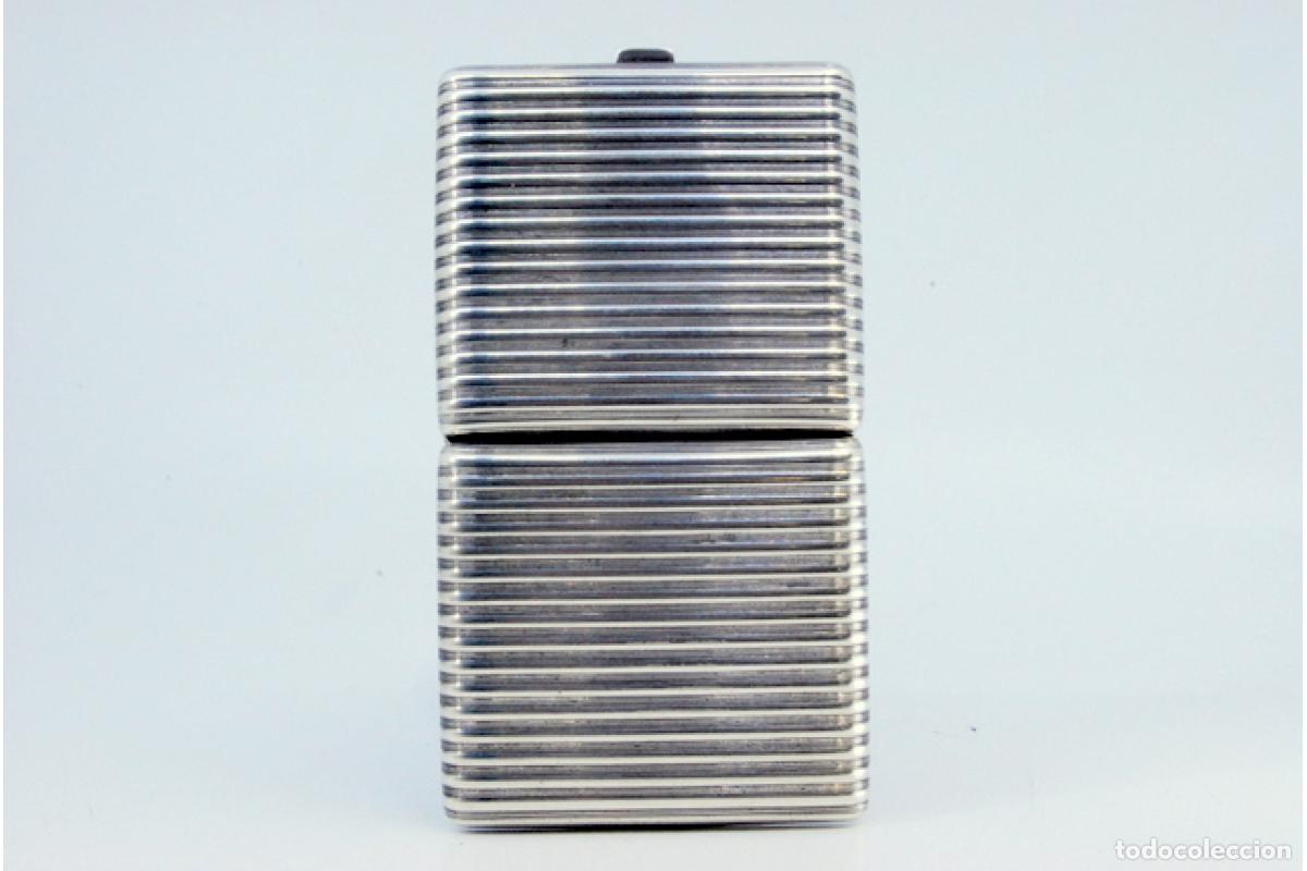 Antig&uuml;edades: Caja de cigarrillos, en plata - Foto 5
