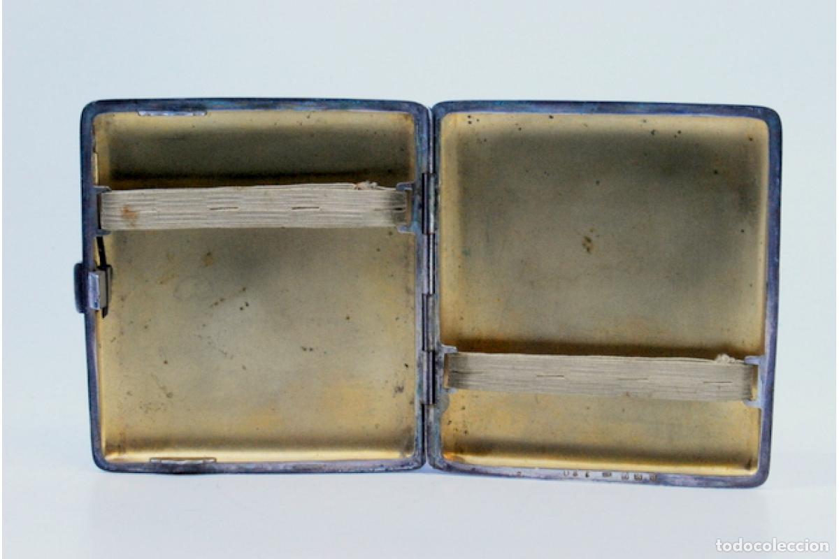 Antig&uuml;edades: Caja de cigarrillos, en plata - Foto 6