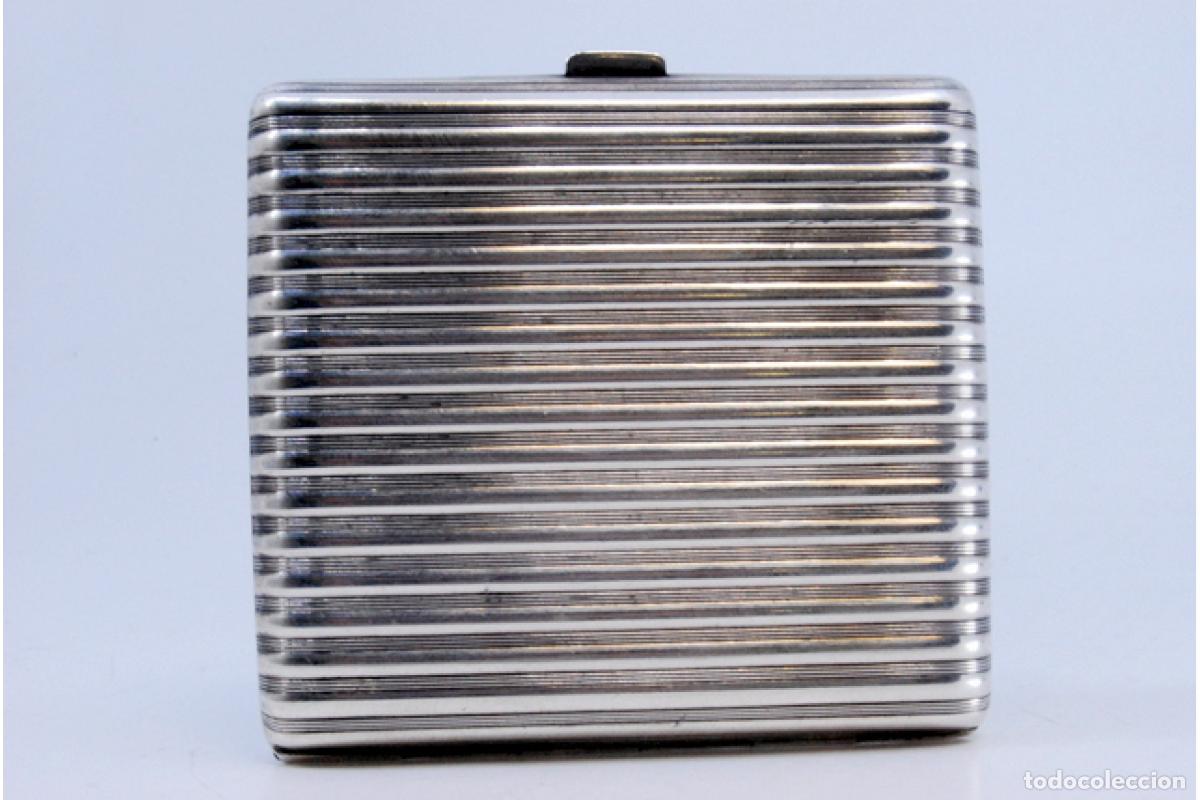 Antig&uuml;edades: Caja de cigarrillos, en plata - Foto 8