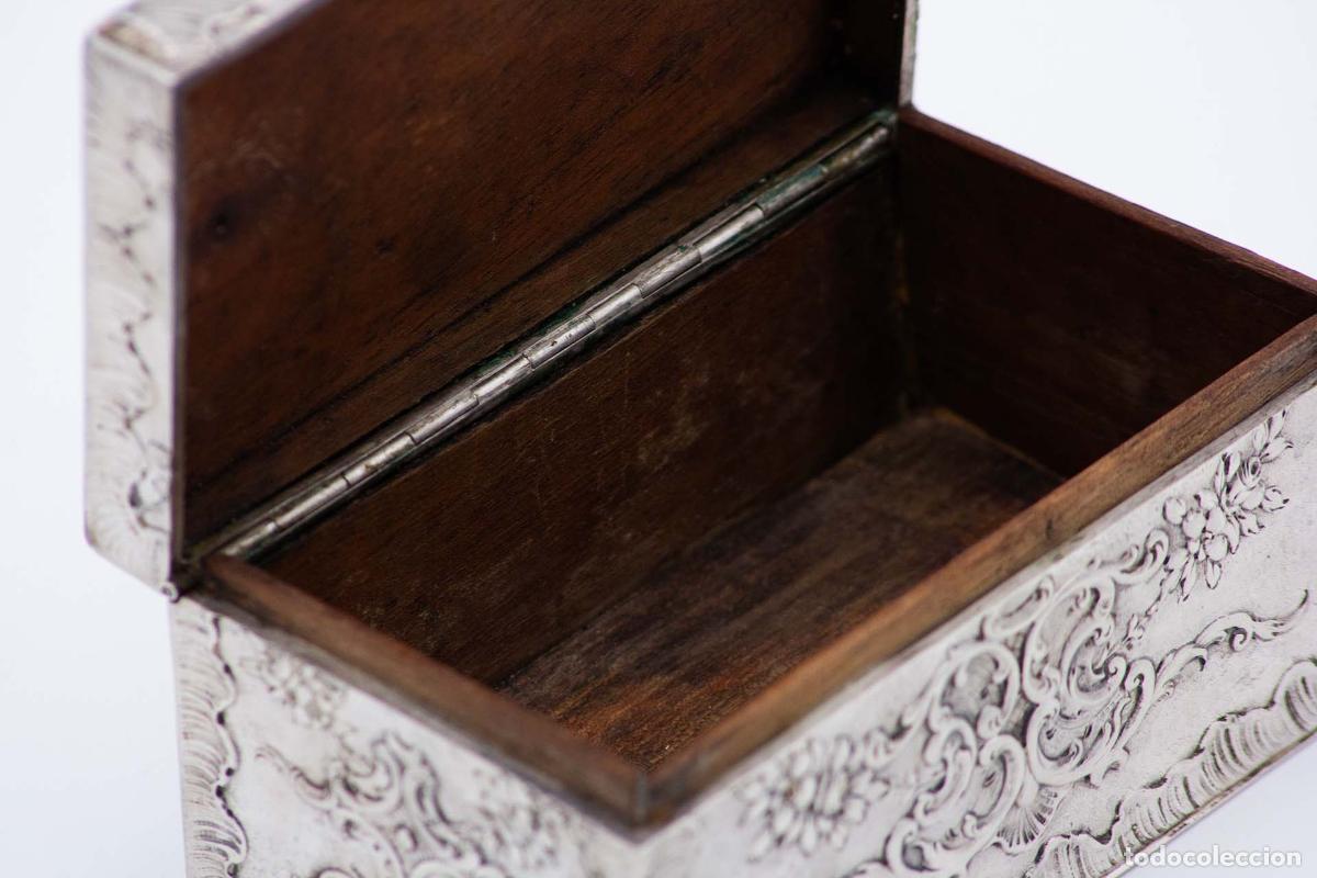 Antig&uuml;edades: Caja de tabaco, en plata - Foto 5