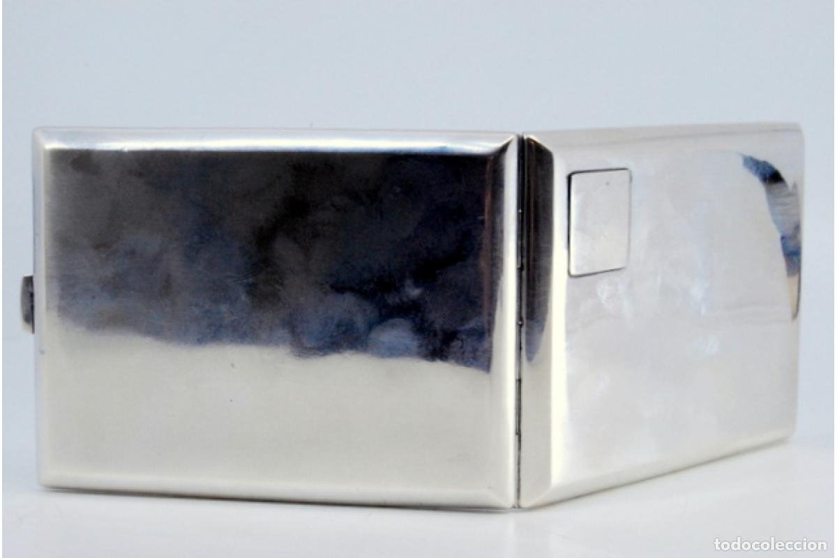 Antig&uuml;edades: Caja de cigarrillos, en plata - Foto 6