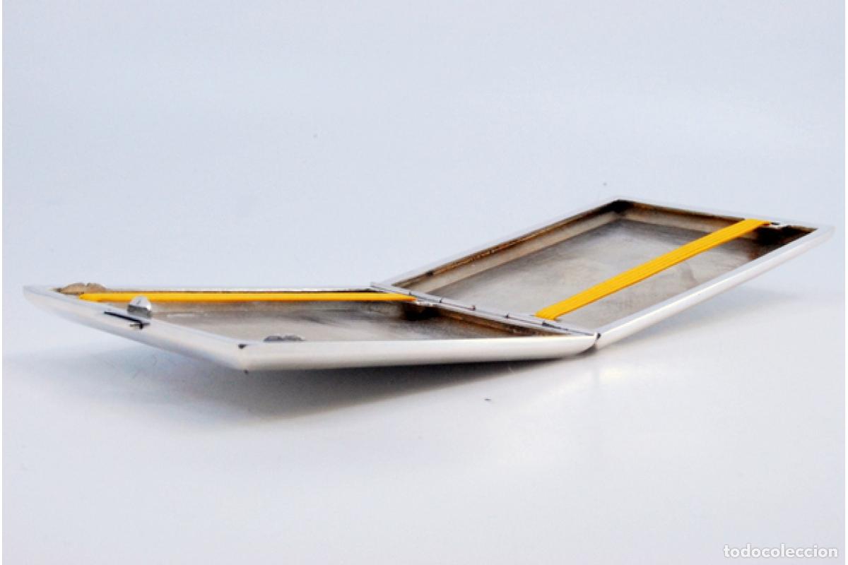 Antig&uuml;edades: Caja de cigarrillos, en plata - Foto 7