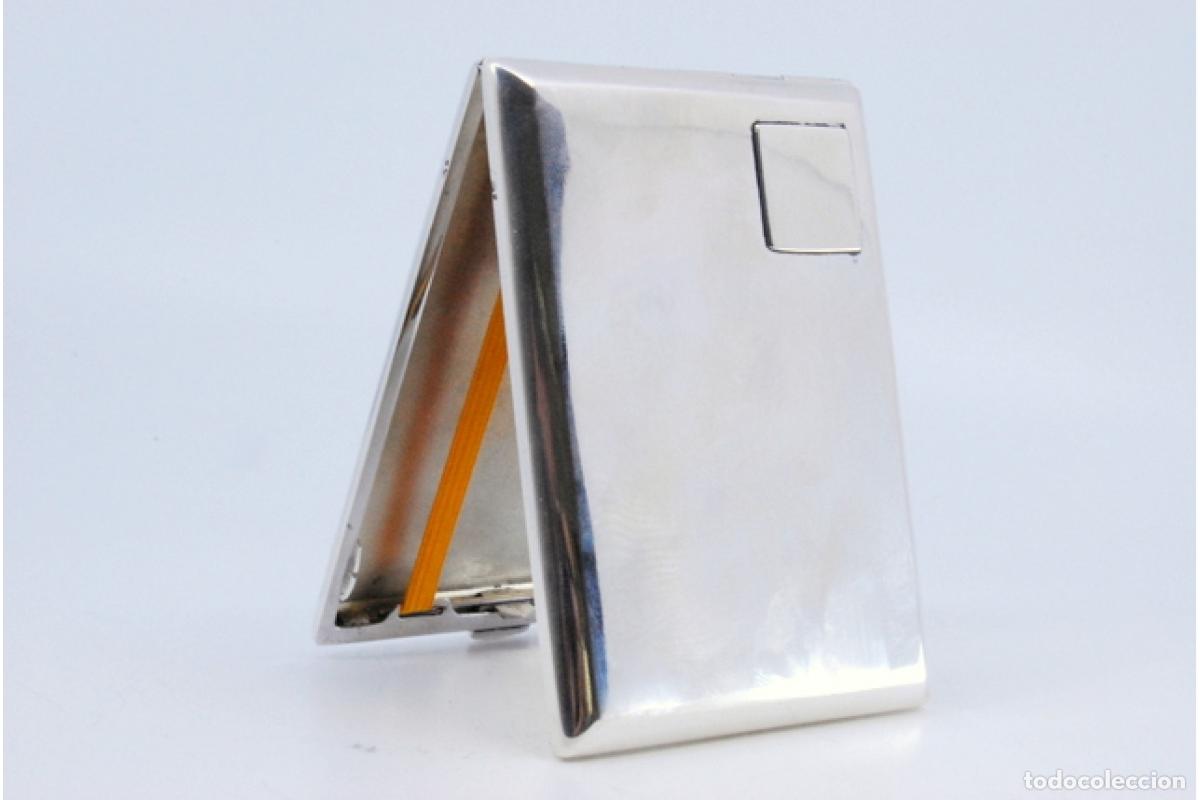 Antig&uuml;edades: Caja de cigarrillos, en plata - Foto 8