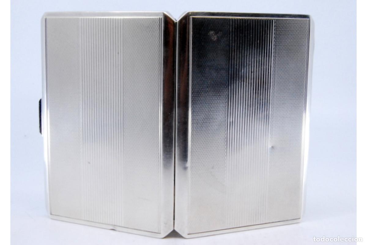 Antig&uuml;edades: Caja de cigarrillos, en plata - Foto 8
