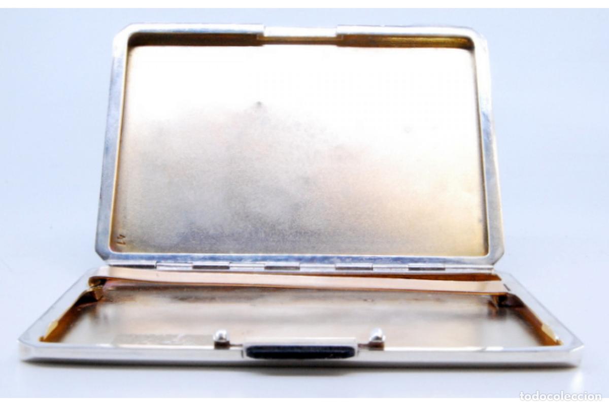 Antig&uuml;edades: Caja de cigarrillos, en plata - Foto 9
