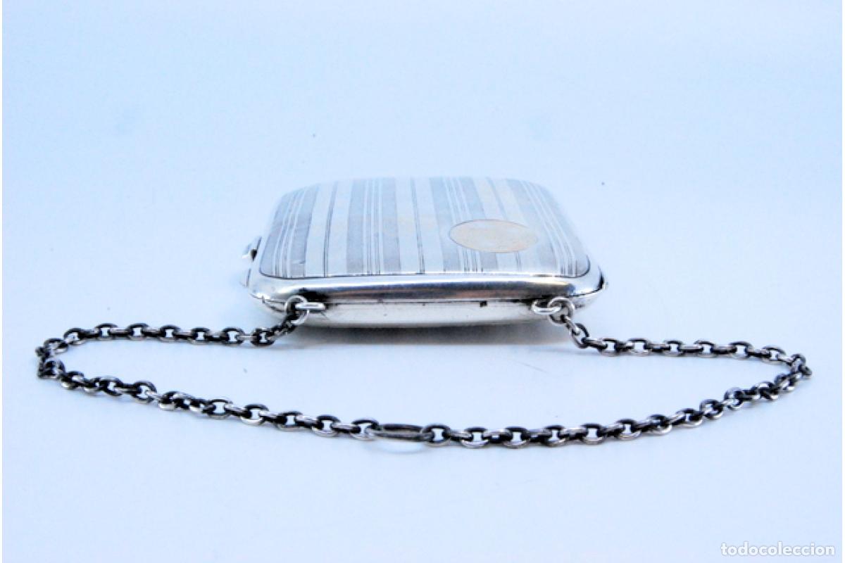 Antig&uuml;edades: Caja de belleza de plata - Foto 6