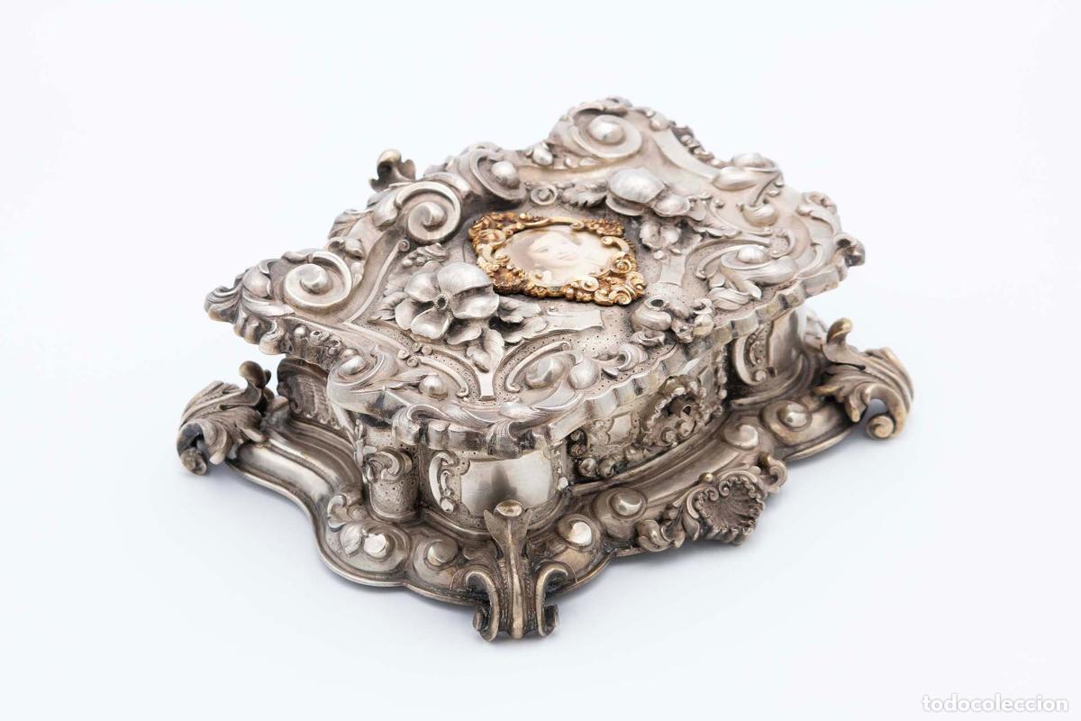 Antig&uuml;edades: joyero de plata - Foto 2