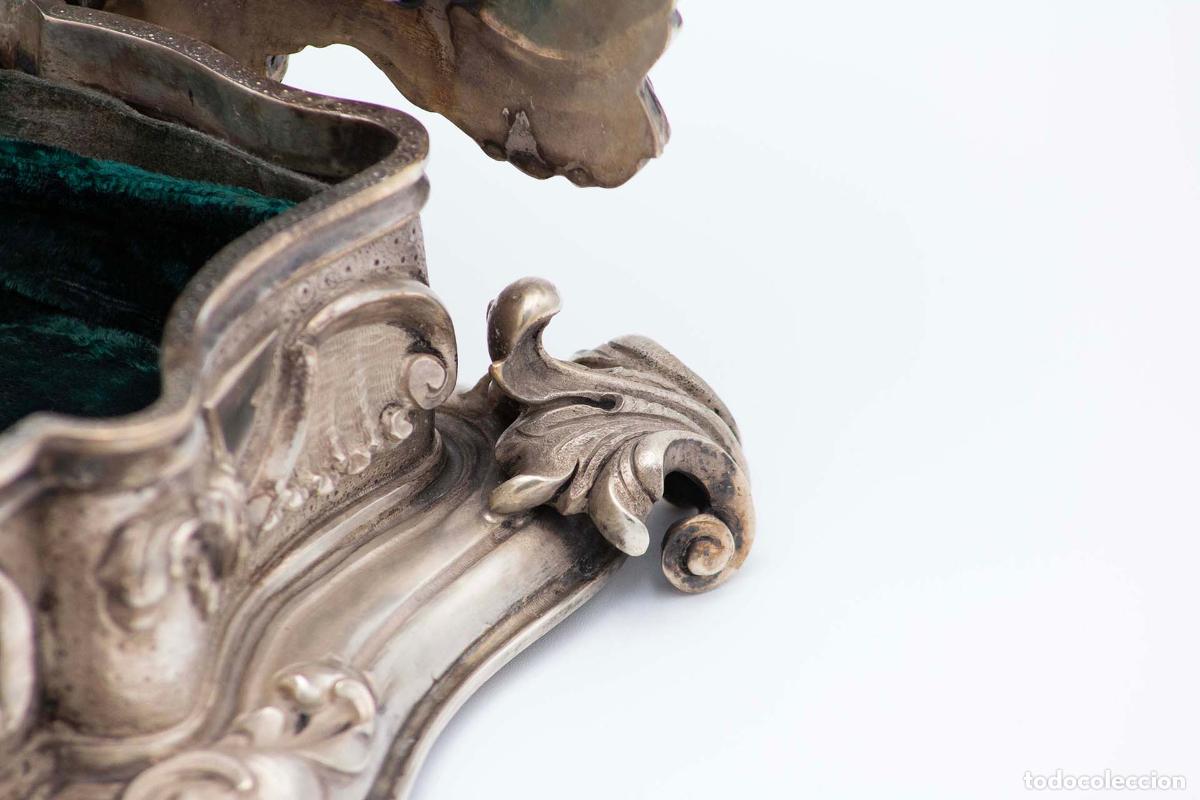 Antig&uuml;edades: joyero de plata - Foto 4