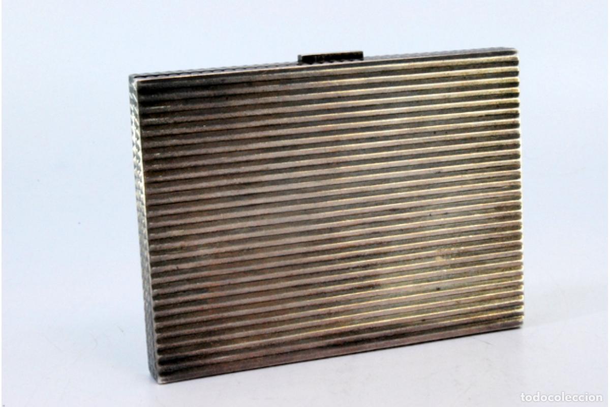 Antig&uuml;edades: Caja de cigarrillos, en plata - Foto 2