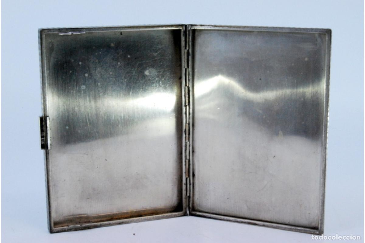 Antig&uuml;edades: Caja de cigarrillos, en plata - Foto 6