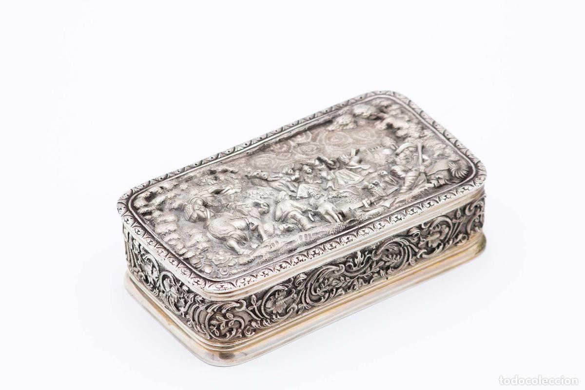 Antig&uuml;edades: joyero de plata - Foto 3