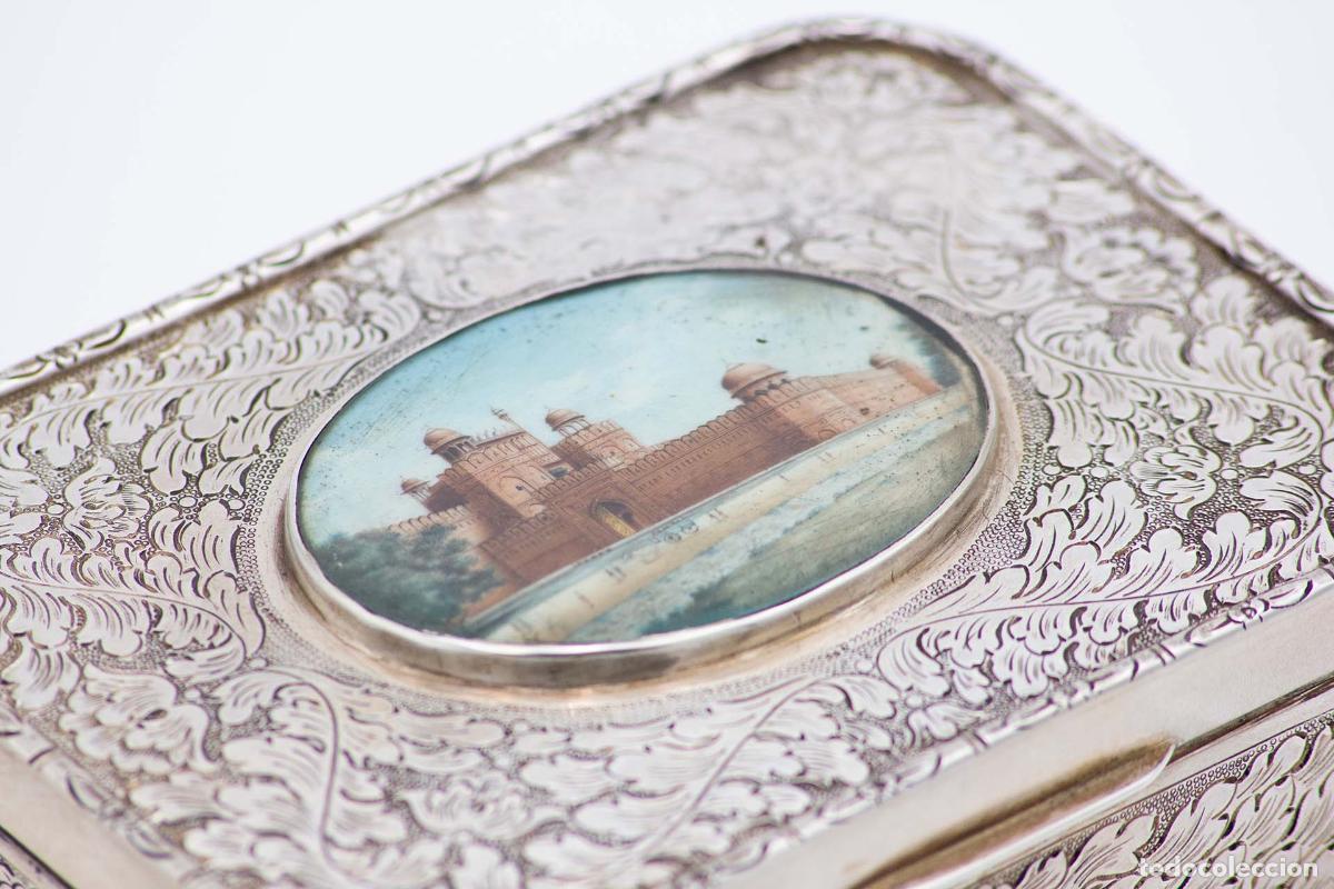 Antig&uuml;edades: joyero de plata - Foto 3