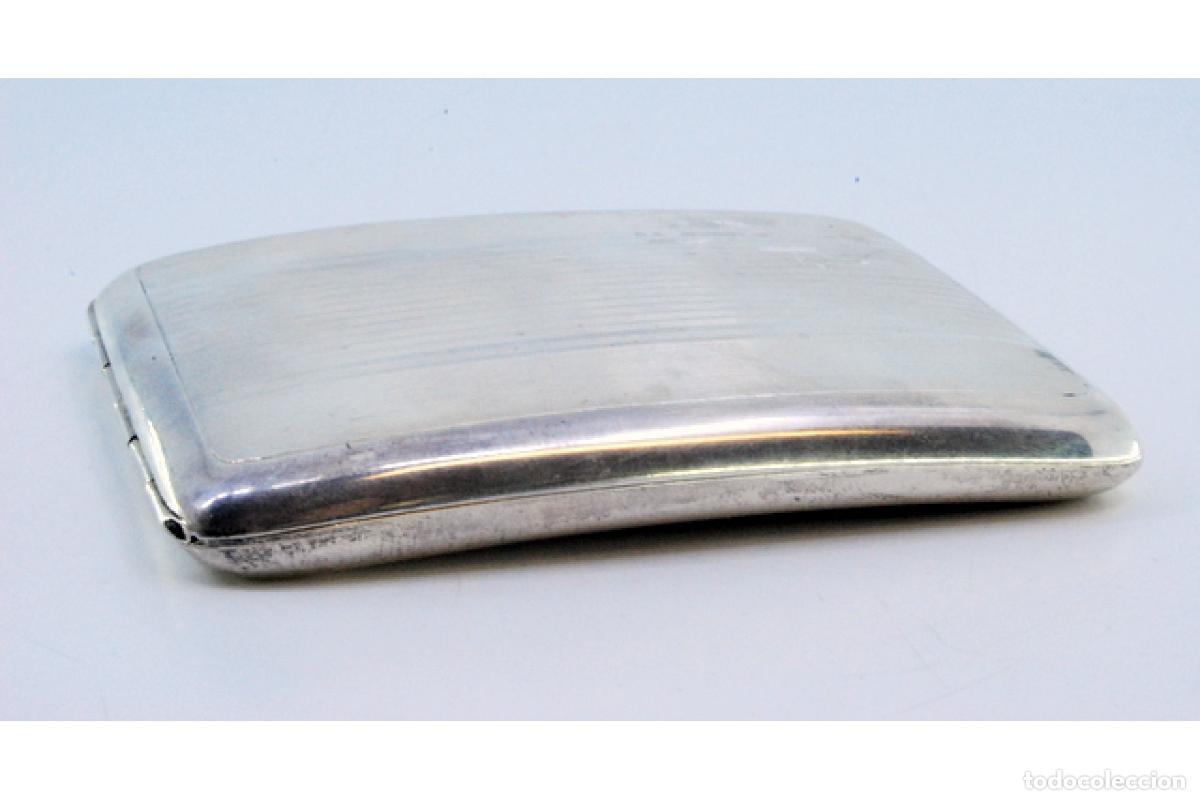 Antig&uuml;edades: Caja de cigarrillos, en plata - Foto 6